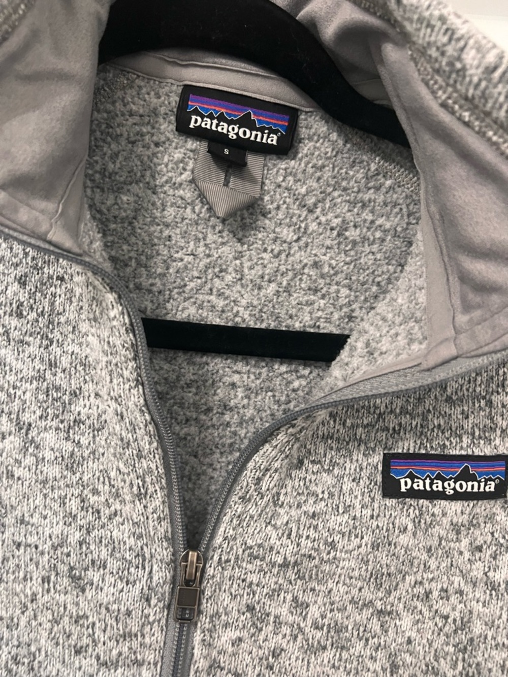 Patagonia Better Sweater 1/4 Zip Pullover Gray Women’s Small - Picture 2 of 9